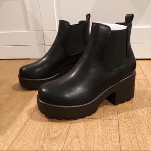 Nasty Gal Platform Chelsea Boots